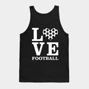 Love Soccer / Football Tank Top